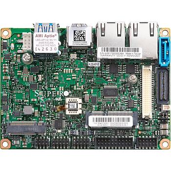 Supermicro A2SAP-E-O Motherboard Intel Atom Processor E3940 SoC, Up to 8GB DDR3 1866MHz Unbuffered non-ECC SO-DIMM, Dual GbE LAN ports, 1× SATA3