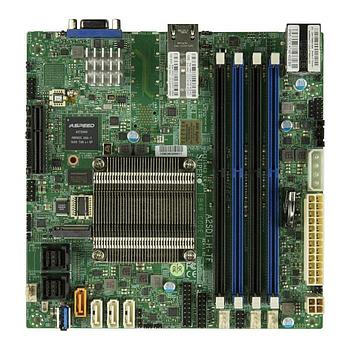 Supermicro A2SDI-H-TF-O Motherboard Intel Atom Processor C3758, 1 x VGA port SOC Controller, Dual LAN with Intel C3000 SoC