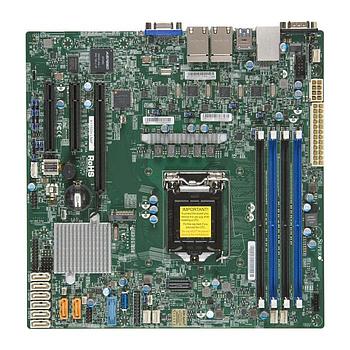 Supermicro X11SSH-LN4F Motherboard mATX f/ up to Xeon E3-1200v5