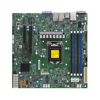 Supermicro X11SCH-F Motherboard Micro-ATX Single Socket H4 (LGA 1151) for Intel 8th Generation Intel Core