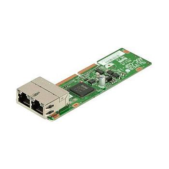 Supermicro AOM-CGP-i2M 2-Ports Gigabit Ethernet Controller Card - for Twin Family and MicroCloud Systems