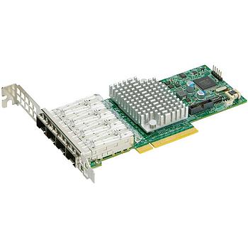 Supermicro AOC-STG-I4S 4-port 10GbE Standard LP with SFP+