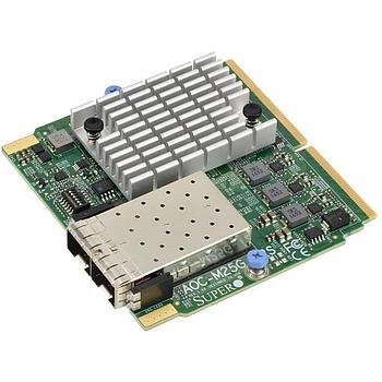 Supermicro AOC-M25G-I2SM SIOM 2-Port 25Gb Ethernet Controller Card with 2 SFP28 ports based on Intel Fort
