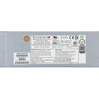 Supermicro PWS-741P-1R Power Supply 740W 80+ Platinum Certified