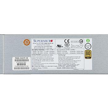 Supermicro PWS-1K21P-1R 1U 1200W high-efficiency power supply