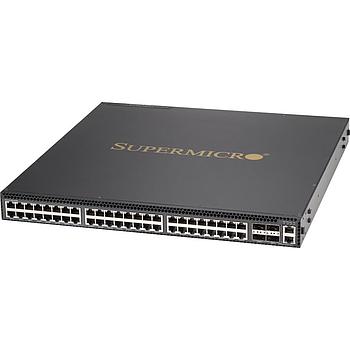 Supermicro SSE-X3348TR 1U Switch With 48-Port 10 Gigabit Ethernet and 4-Port 40 Gigabit Port