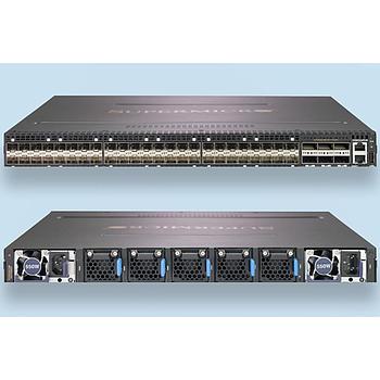 Supermicro SSE-F3548SR 48x 25Gbps SFP28 ports and 6x 25Gbps QSFP28 Ethernet ports Layer 2+ Ethernet Switch