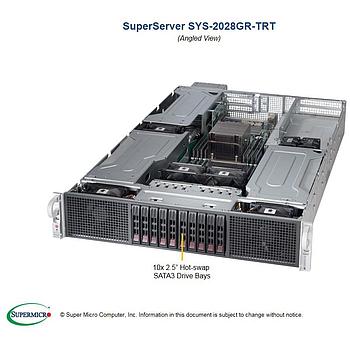 Supermicro SYS-2028GR-TRT 2U Barebone Dual Intel Processor