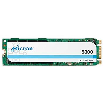 Micron MTFDDAV480TDS-1AW1ZABYY Hard Drive SSD 480GB M.2, 22x80mm, SATA, 6Gb/s 3D NAND, 1.5DWPD - 5300 PRO Series
