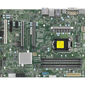 Supermicro X12SAE Motherboard ATX Single Socket LGA-1200 (Socket H5) Intel Xeon W-1200 Processors and Intel Core i9/Core i7/Core i5/Core i3 Processors 10th Generation