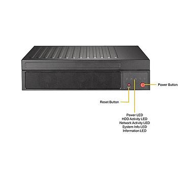 Supermicro CSE-E301 Flex-ATX Mini 1U Server BOX PC Chassis, NO Power Supply