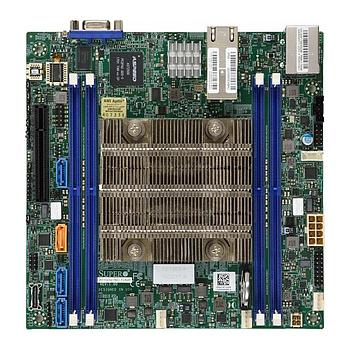 Supermicro X11SDV-4C-TLN2F-B Motherboard Mini-ITX Embedded Intel Xeon D-2123IT, 4-Core SoC (System on Chip) - BULK