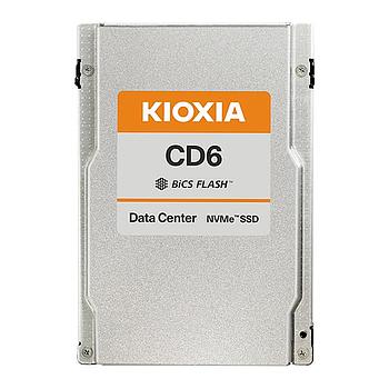 Kioxia KCD6XLUL1T92 Hard Drive CD6 1.92TB NVMe PCIe 4x4 2.5in
