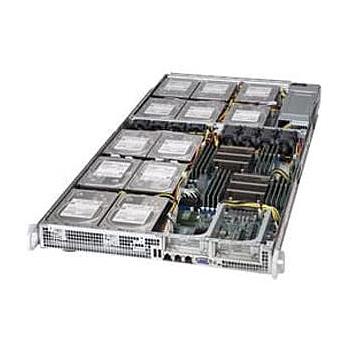 Supermicro SYS-6017R-73HDP+ Hadoop 1U Barebone Dual Intel Xeon E5-2600 v2 Processors Up to 1TB LRDIMM SATA3, SATA2, SAS2 2 Gigabit Ethernet