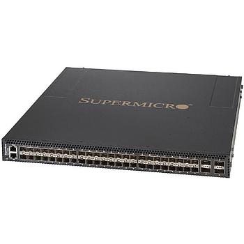 Supermicro SSE-G3648B-SMCPL1G-2P 48-port x 1Gbps Layer 2/3 RJ45 Ethernet Switch and 4-port 10Gbps Ethernet SFP+ uplinks