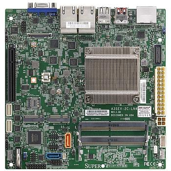 Supermicro A3SEV-2C-LN4 Motherboard Mini-ITX Embedded Intel Atom x6211E Processor